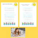 Vaisių ir daržovių pavadinimų apvedžiojimo užduotys – mokomės rašyti ir anglų kalba! 12psl - Image 3